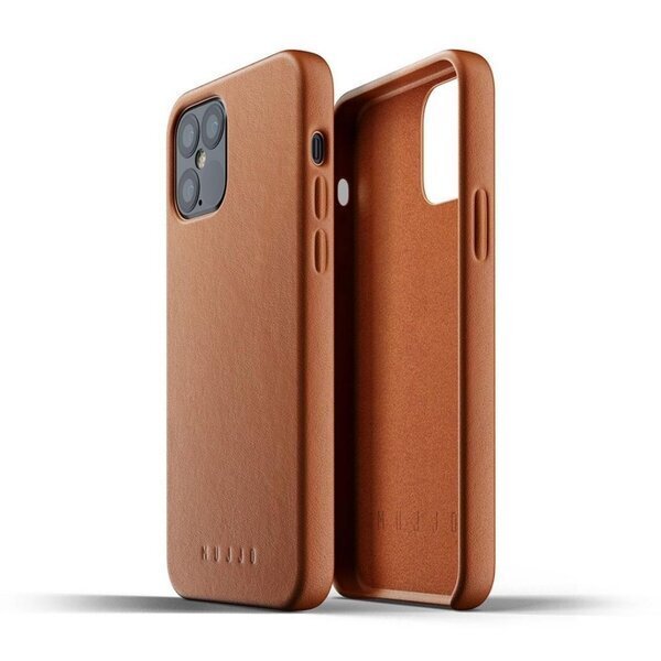 

MUJJO для iPhone 12/12 Pro Full Leather Tan (MUJJO-CL-007-TN), Коричневый