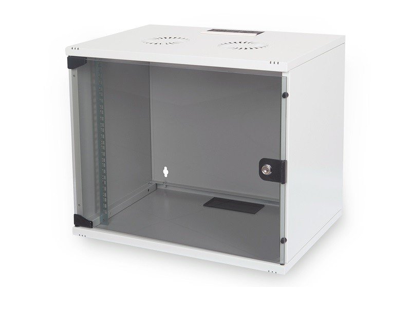 

DIGITUS 19" 7U 540x400, стекл.дверь, 60kg max, серый (DN-1907U-S-1)