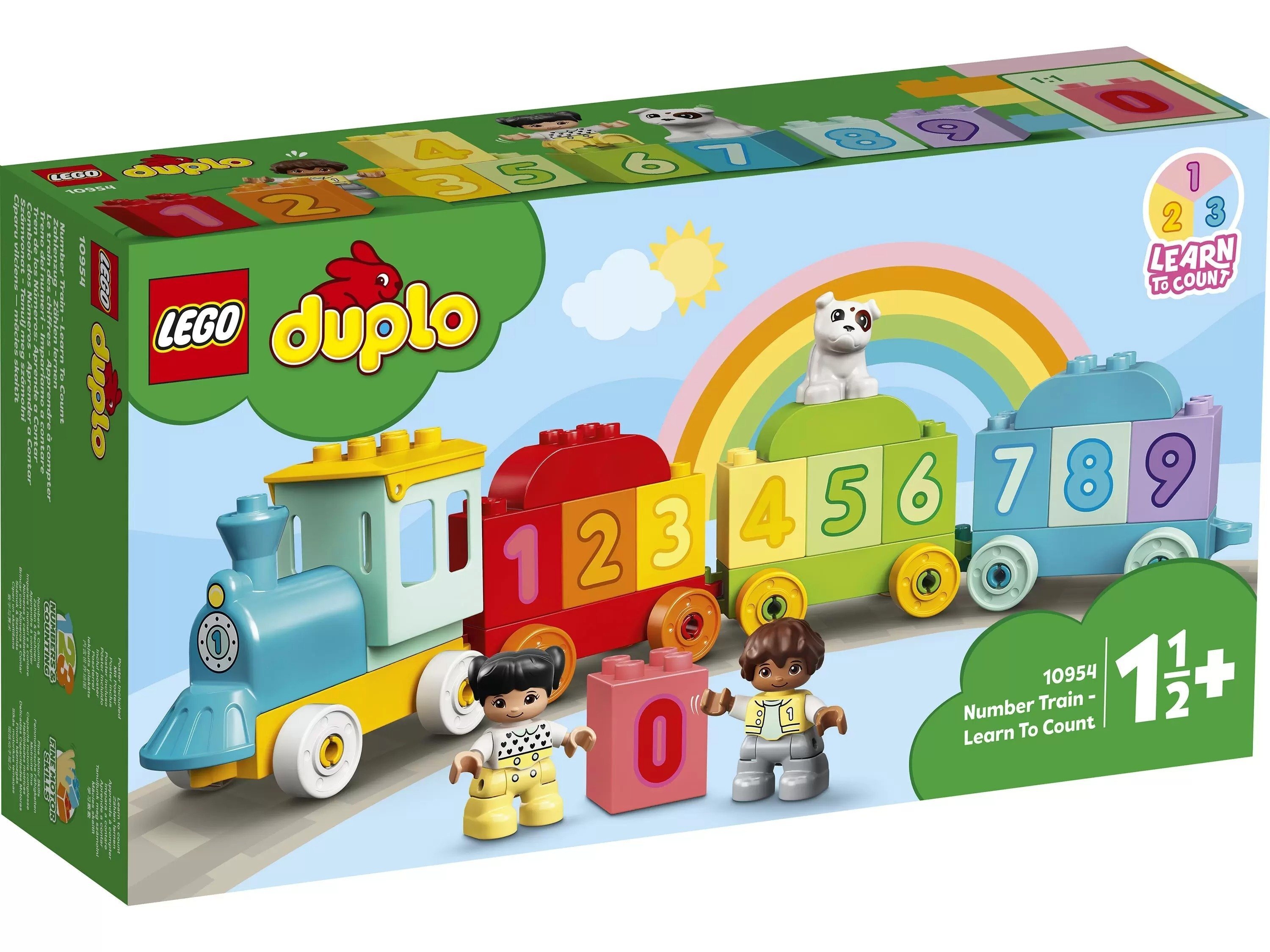 

LEGO DUPLO Поезд с цифрами - учимся считать (10954)