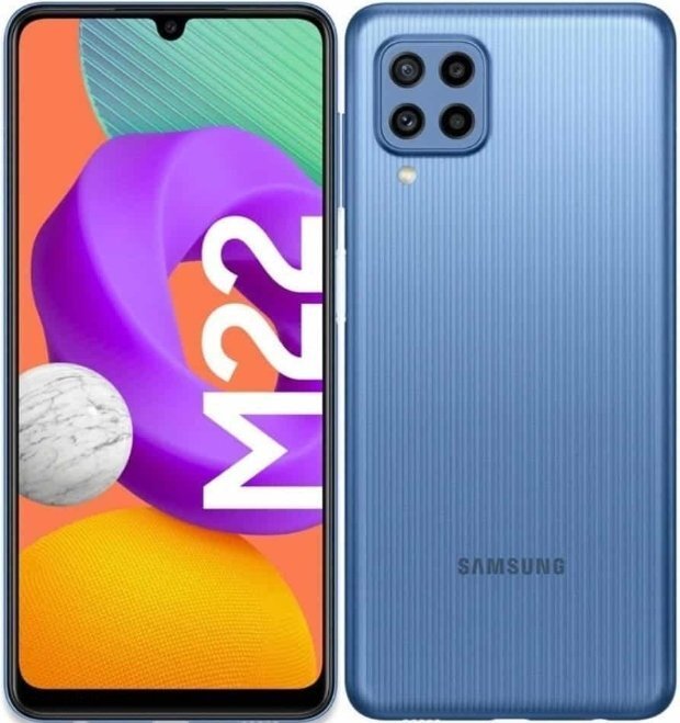 

SAMSUNG Galaxy M22 4/128Gb Light Blue, Голубой