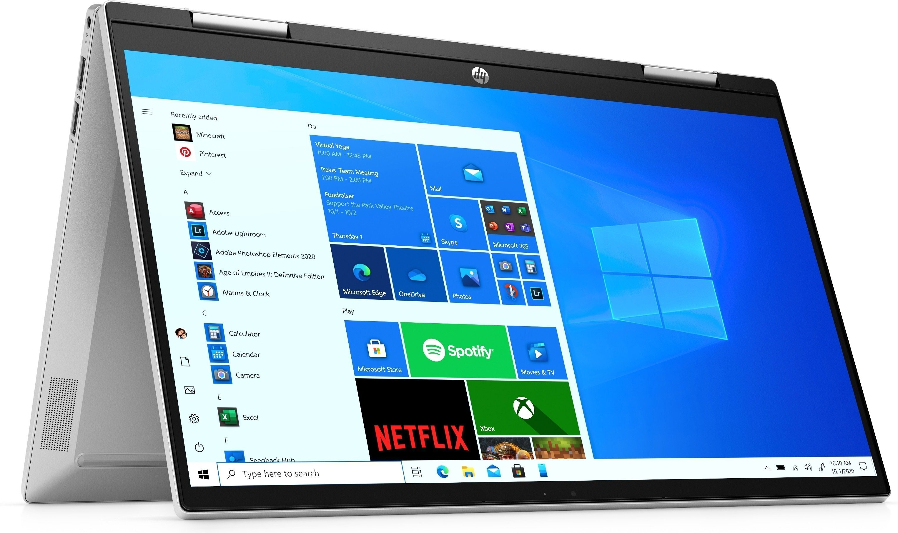 

HP Pavilion x360 14-dy0023ua (464H6EA), Серебристый