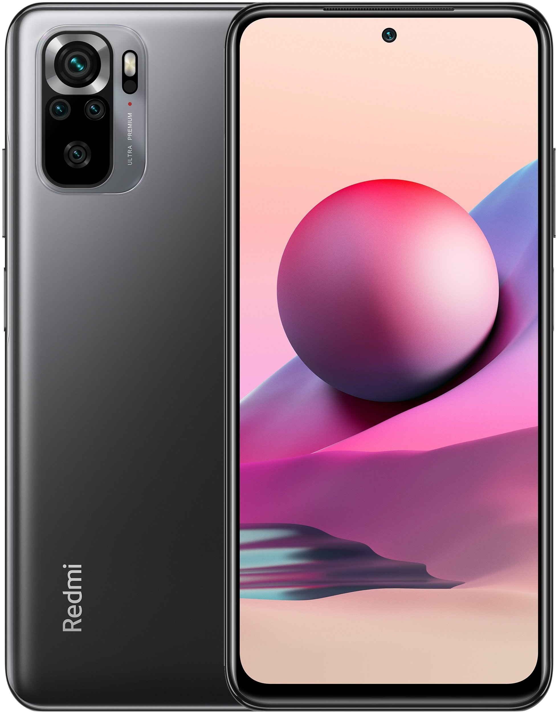 

XIAOMI Redmi Note 10S 6/128Gb Onyx Gray, Cерый
