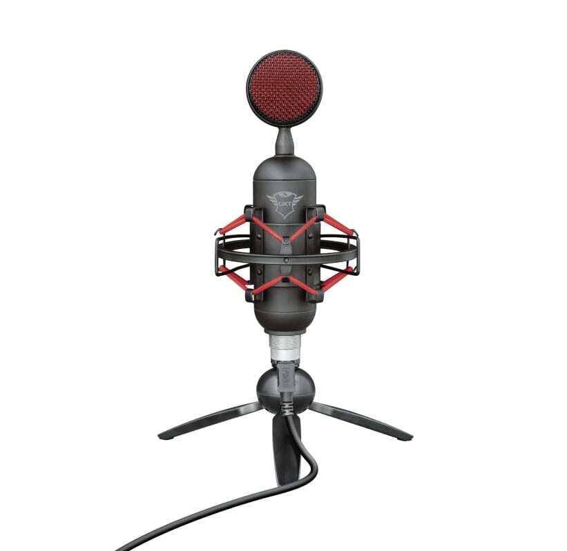 

TRUST GXT 244 Buzz USB Streaming Microphone Black (23466), Чёрный