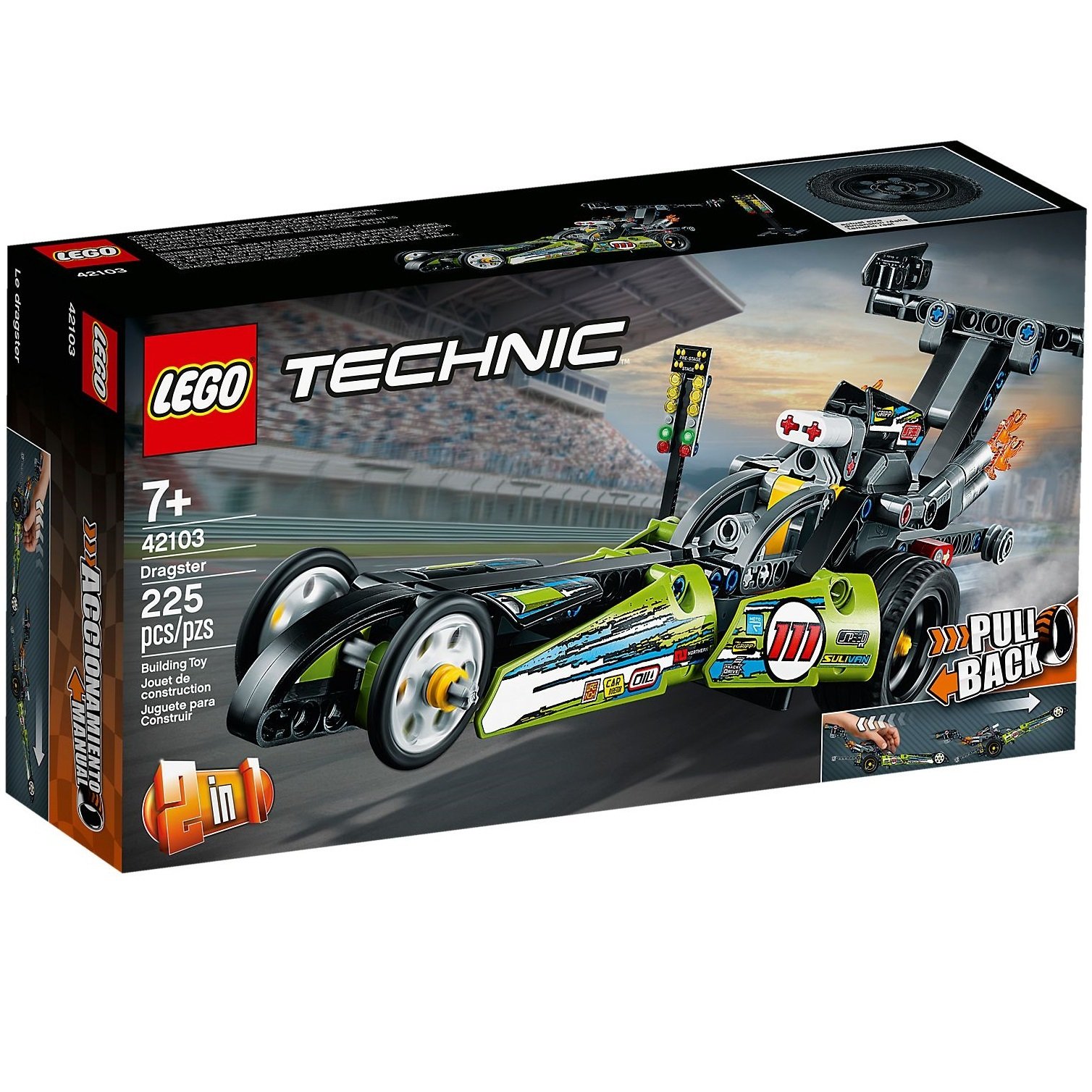 

LEGO Technic Драгстер (42103)