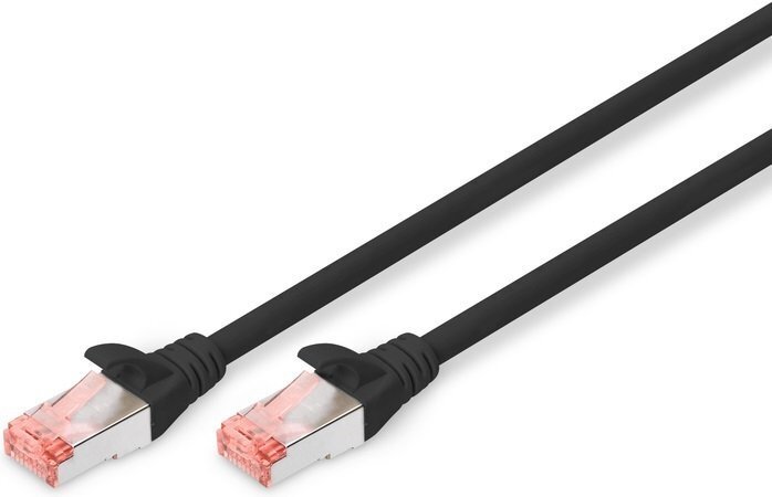 

DIGITUS CAT 6 S-FTP, 1м, AWG 27/7, LSZH, черный (DK-1644-010/BL)