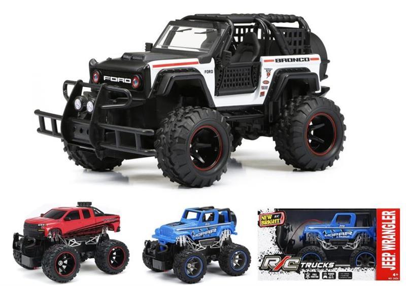 

NEW BRIGHT 1:24 OFF ROAD TRUCKS (2424)