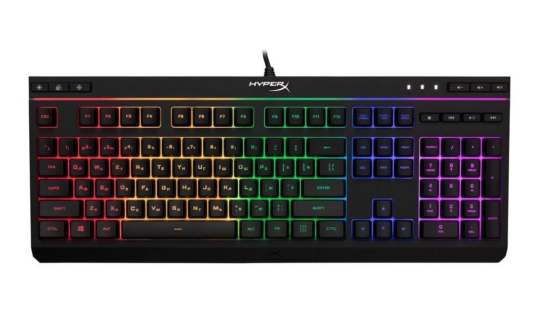 

HyperX Alloy Core RGB (HX-KB5ME2-RU), Чёрный