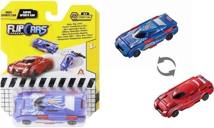 

Flip Cars 2 в 1 Арес спорткар и Супер спорткар (EU463875B-03), Разноцветный