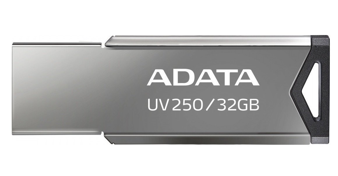 

A-DATA UV250 32GB Metal Black (AUV250-32G-RBK, Чёрный
