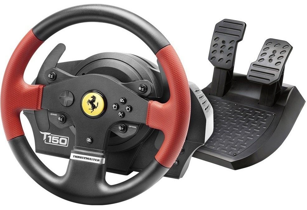 

THRUSTMASTER PC/PS3/PS4 T150 Ferrari Wheel with Pedals (4160630)