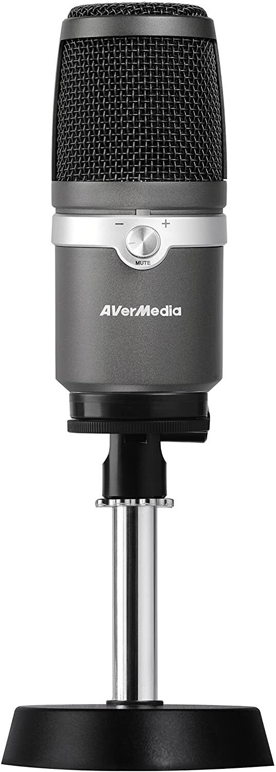 

AVerMedia USB microphone AM310 Black (40AAAM310ANB), Чёрный