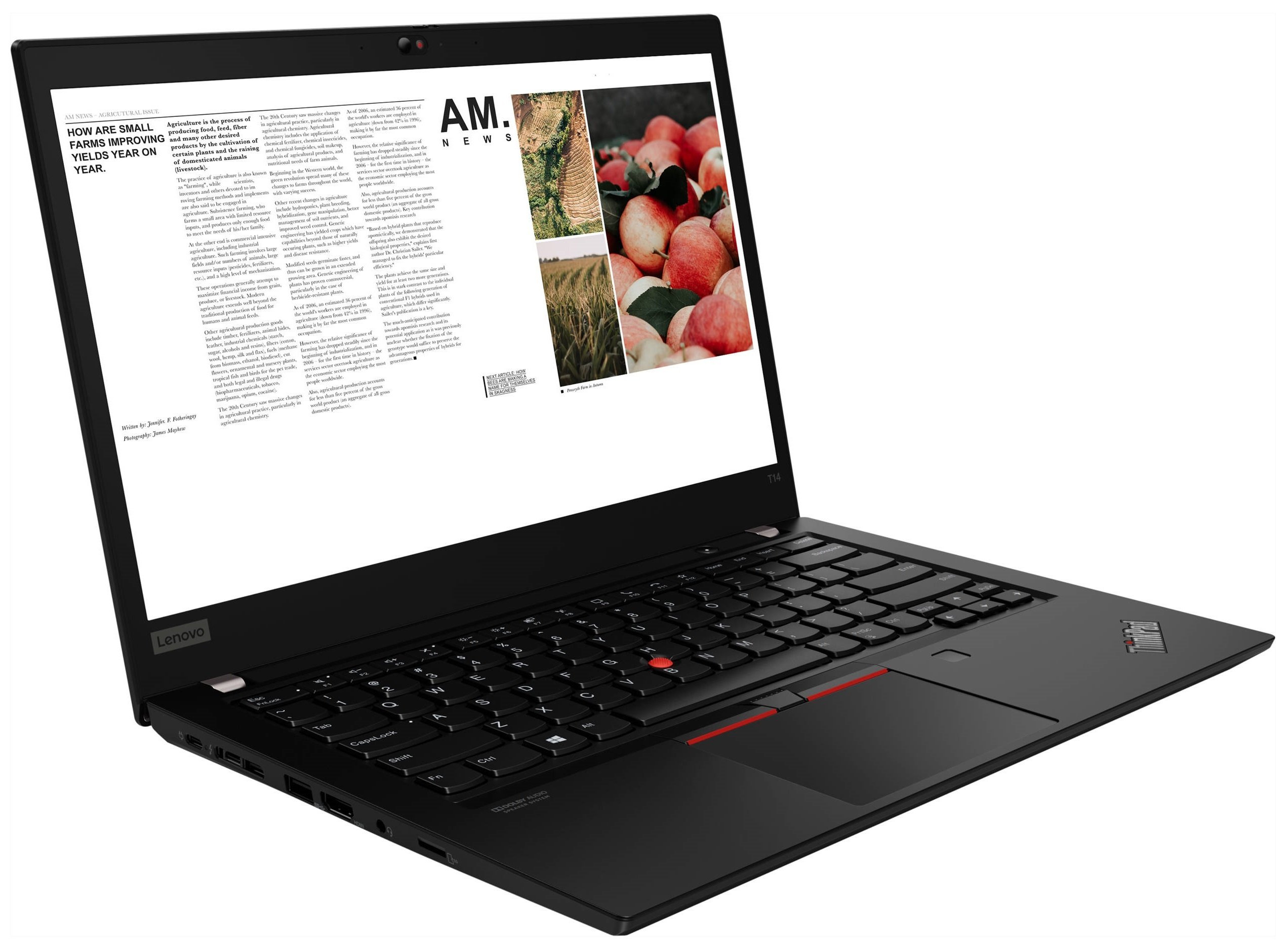 

LENOVO ThinkPad T14 (20UD001RRT, Чёрный