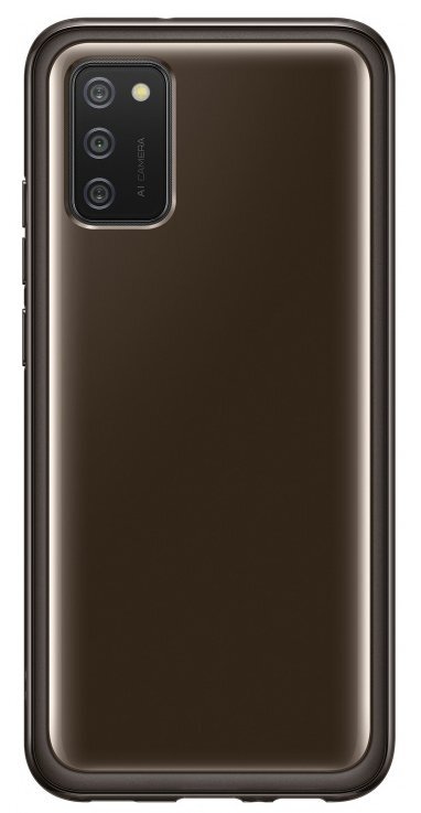

SAMSUNG для Galaxy A02s Soft Clear Cover Black (EF-QA025TBEGRU)