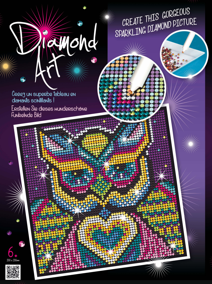 

Sequin Art DIAMOND ART Owl New (SA1609)