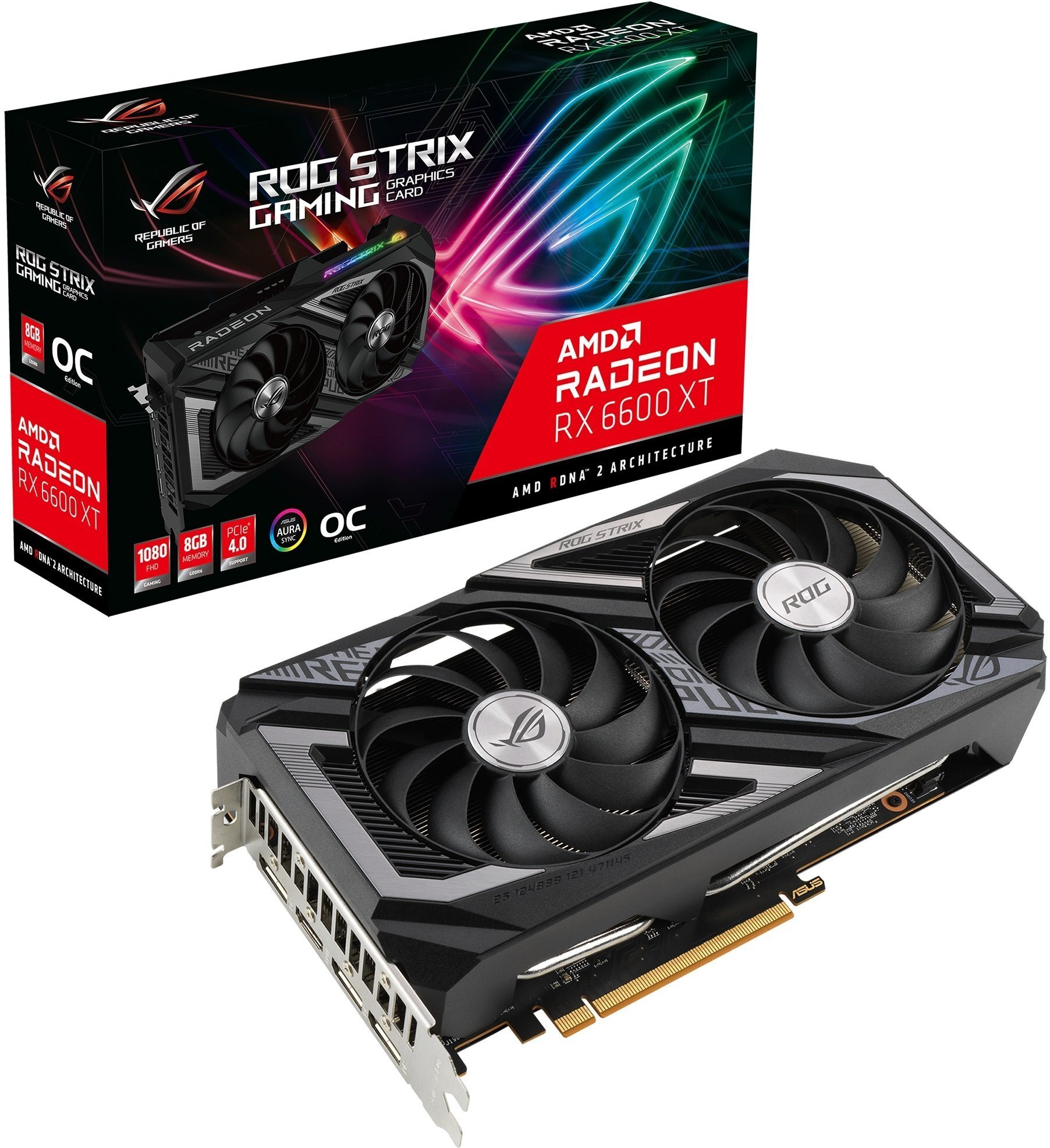 

ASUS Radeon RX 6600 XT GAMING OC (STRIX-RX6600XT-O8GGAMING)