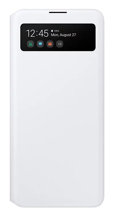 

SAMSUNG для Galaxy A71 (A715F) S View Wallet Cover White (EF-EA715PWEGRU), Белый