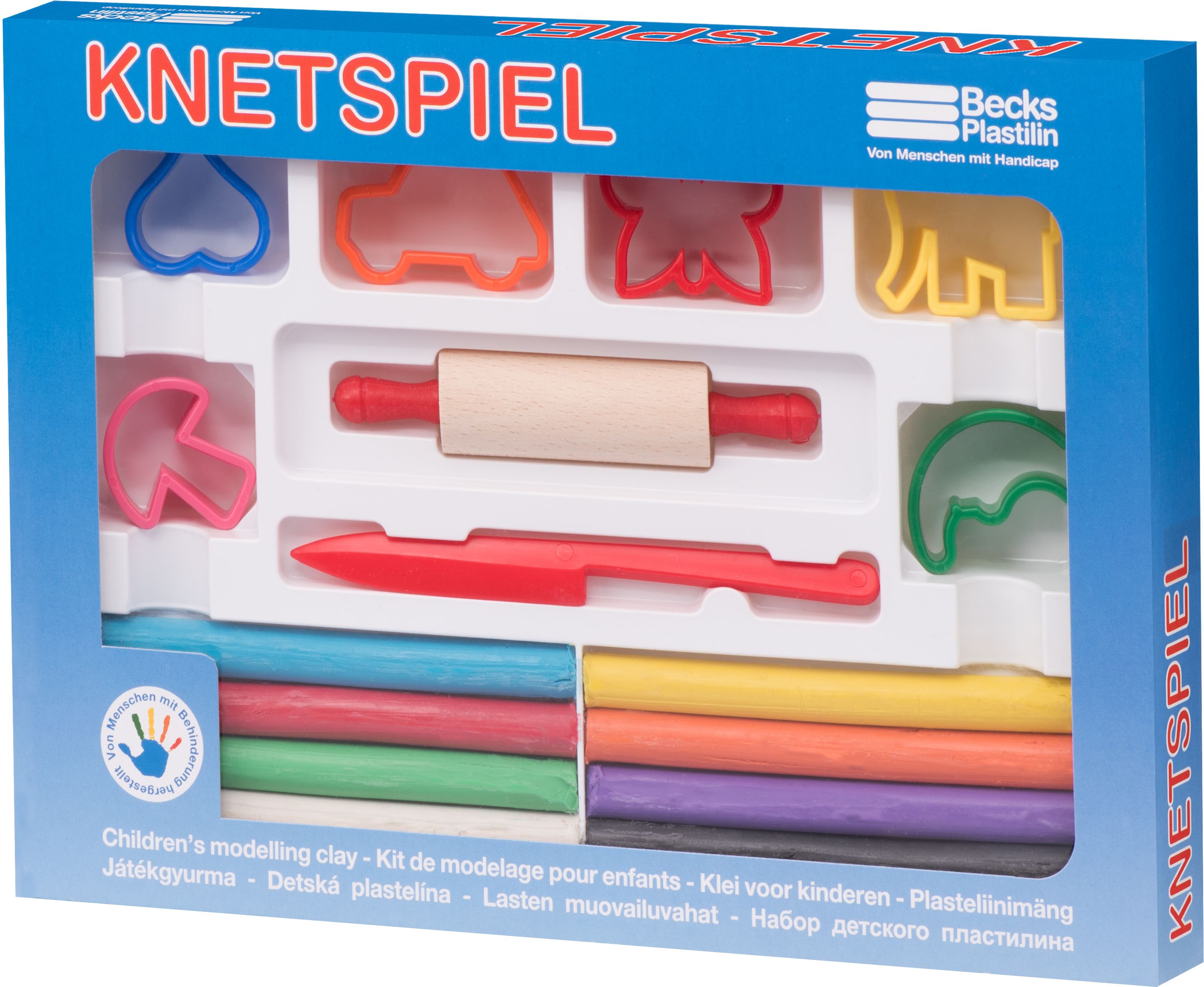 

Becks Plastilin 6 цветов с акссесуарами (B100336)