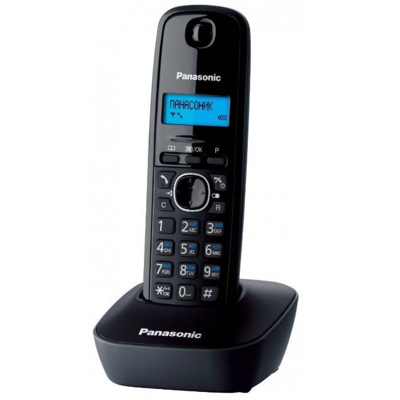 

DECT PANASONIC KX-TG1611UAH Black Grey