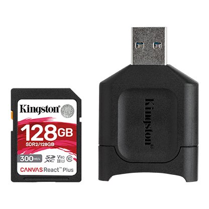 

KINGSTON SDXC 128GB Class 10 + MLP SD Reader (MLPR2/128GB)