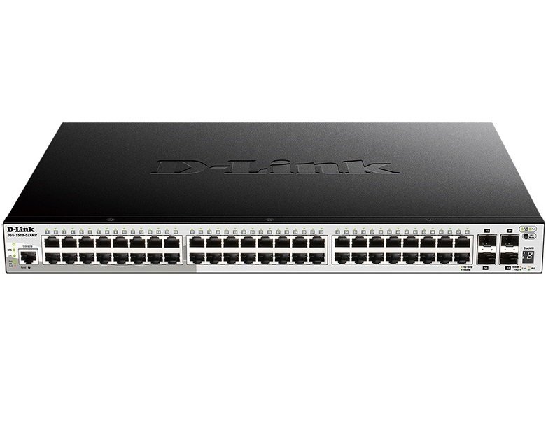 

D-Link DGS-1510-52XMP, Чёрный