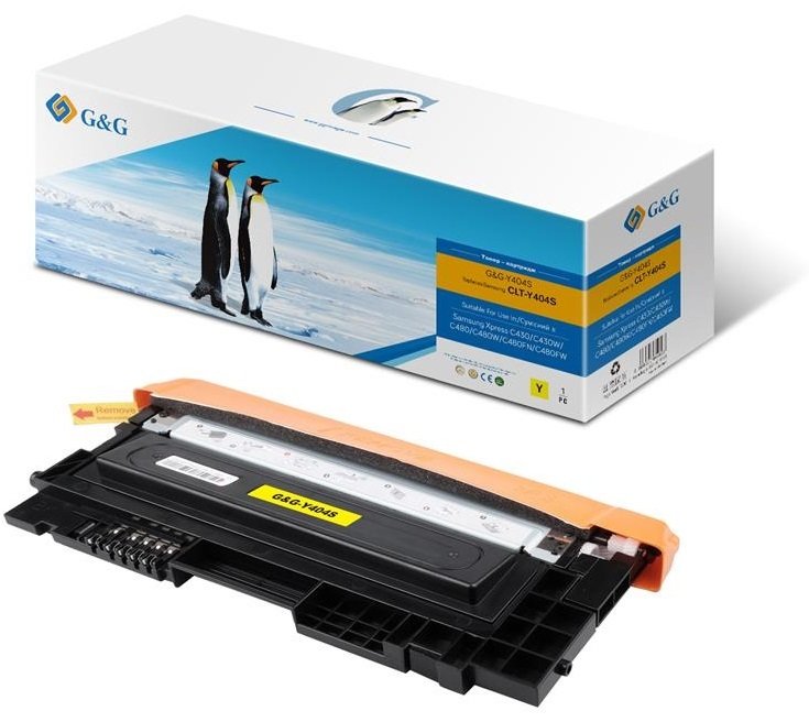 

G&G для Samsung SU452A C430/C430W,C480/C480W/ C480FN 1000 стр Yellow