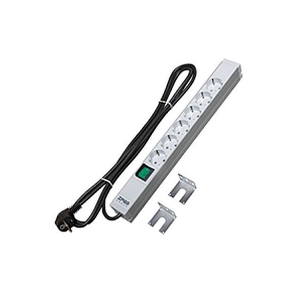 

ZPAS 19" 1U 6хSchuko, с выключателем, вилка Schuko (WZ-LZ21-10-SU-000)