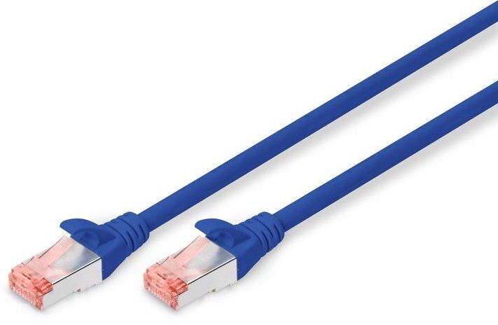 

DIGITUS CAT 6 S-FTP, 0.5м, AWG 27/7, LSZH, синий (DK-1644-005/B)