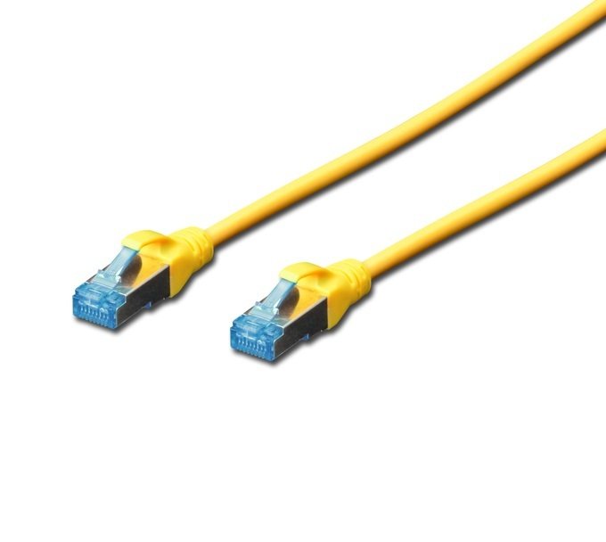 

DIGITUS cat.5e,SF-UTP, 1 м, AWG 26/7, желтый (DK-1531-010/Y)