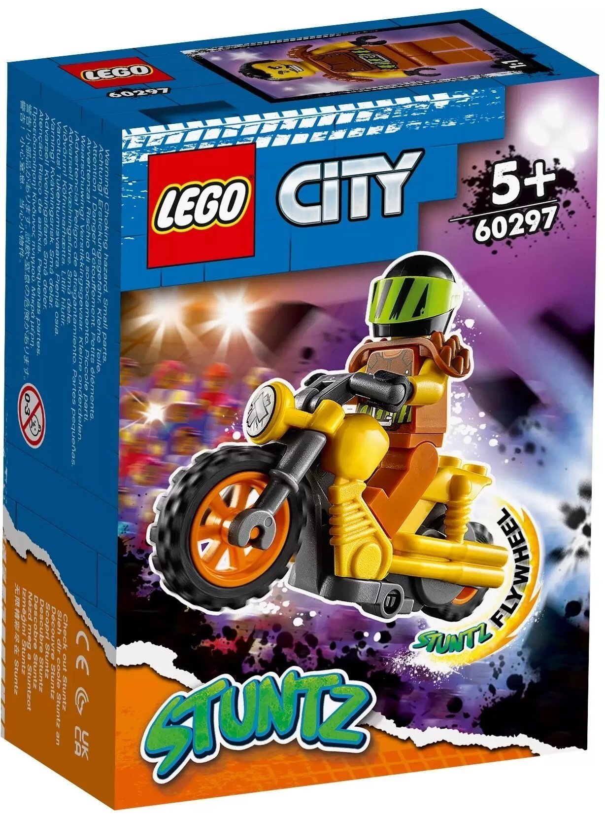 

LEGO City Разрушительный трюковый мотоцикл (60297)