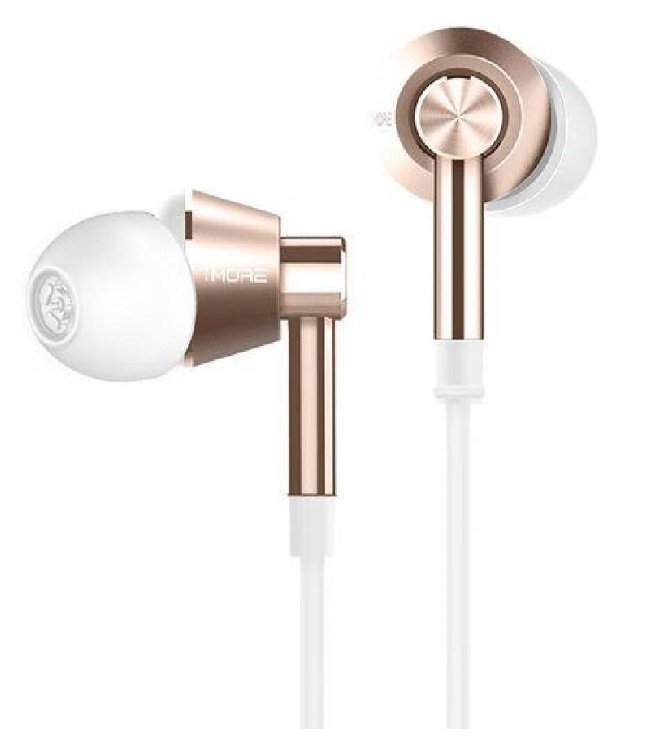 

1More 1M301 Piston Earphone In-Ear Mic White Gold