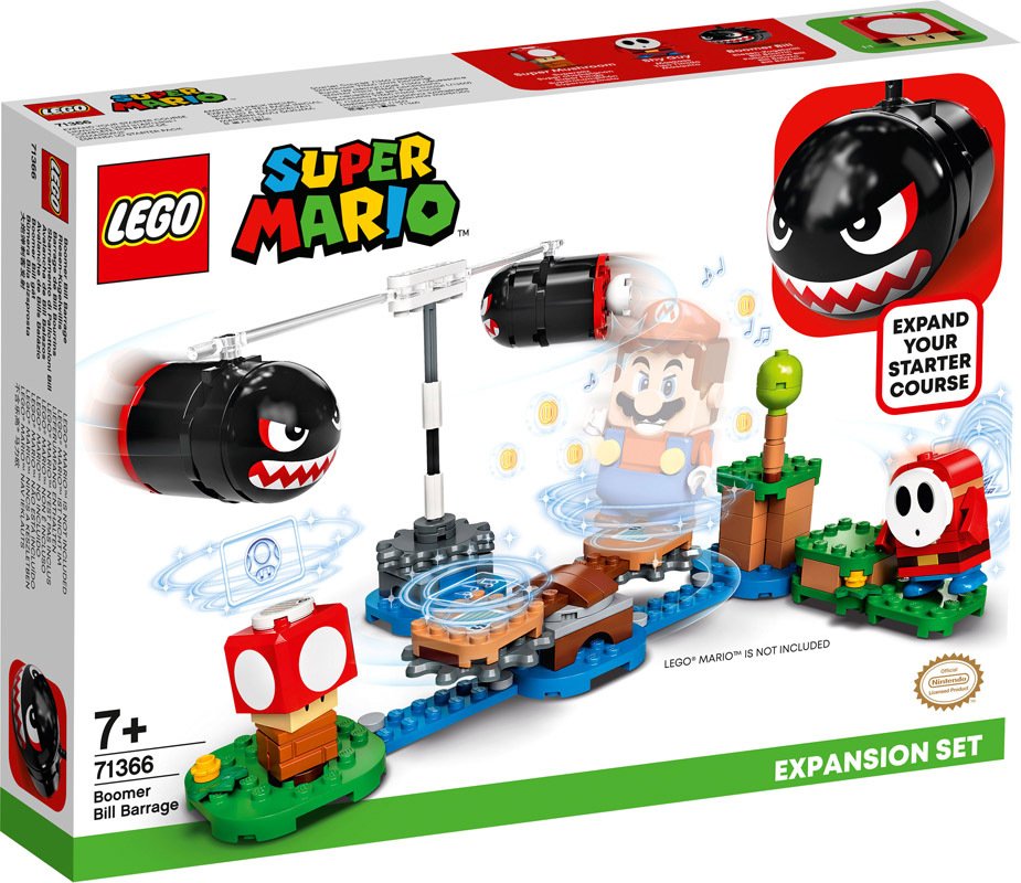 

LEGO Super Mario Огневой налёт Билла-банзай. Дополнительный набор (71366)