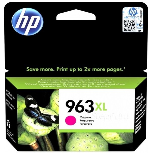 

HP 963XL High Yield Magenta Original Ink Cartridge (3JA28AE)
