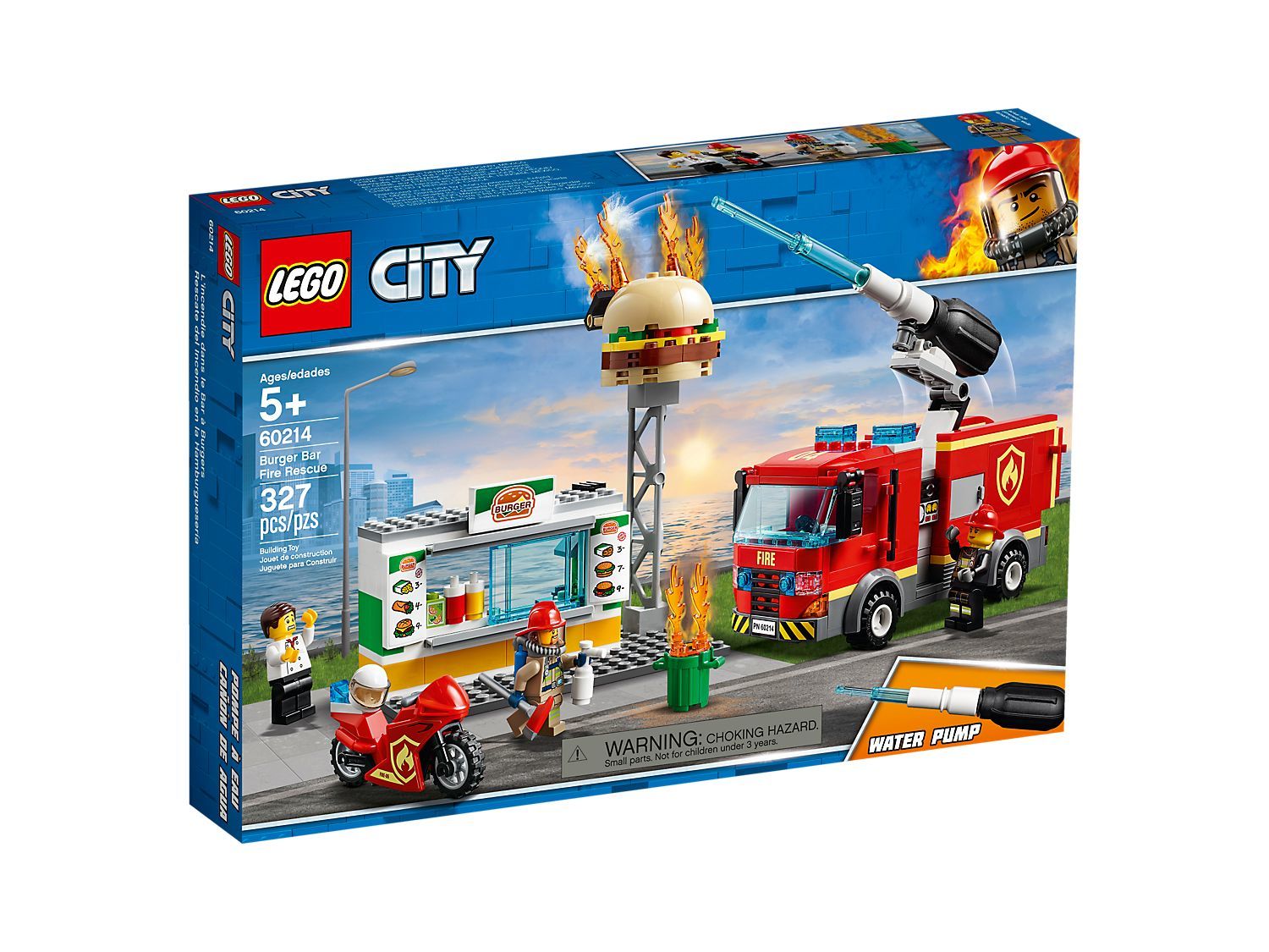 

LEGO City Пожар в бургер-баре (60214)