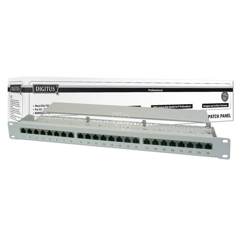 

DIGITUS 19" 1U,24 порта, 6 FTP в сборе (DN-91624S)