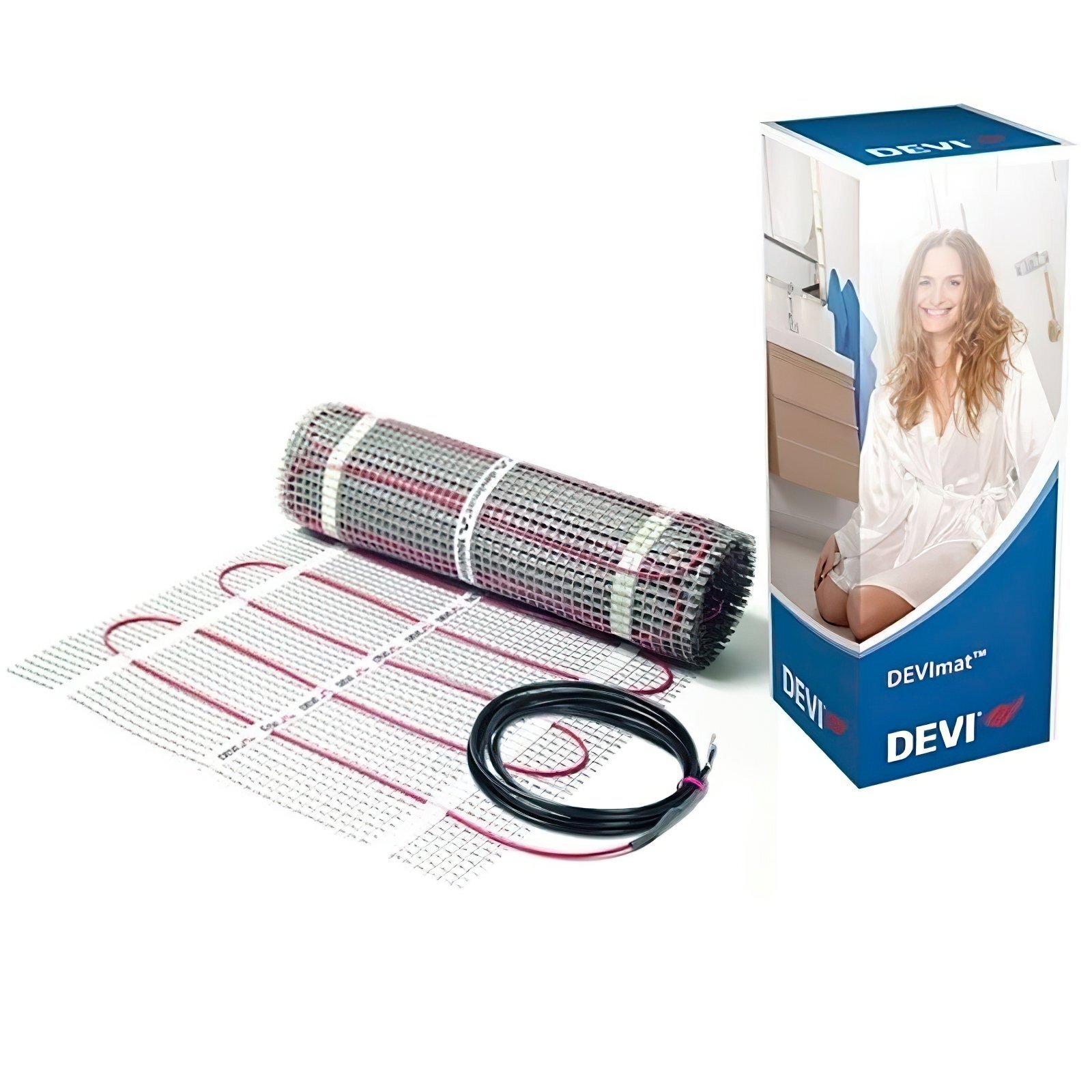 

DEVI Mat 200T двухжильный нагревательный мат 2,5 кв.м (83020739)