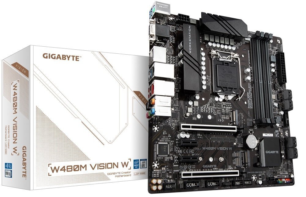 

GIGABYTE W480M VISION W