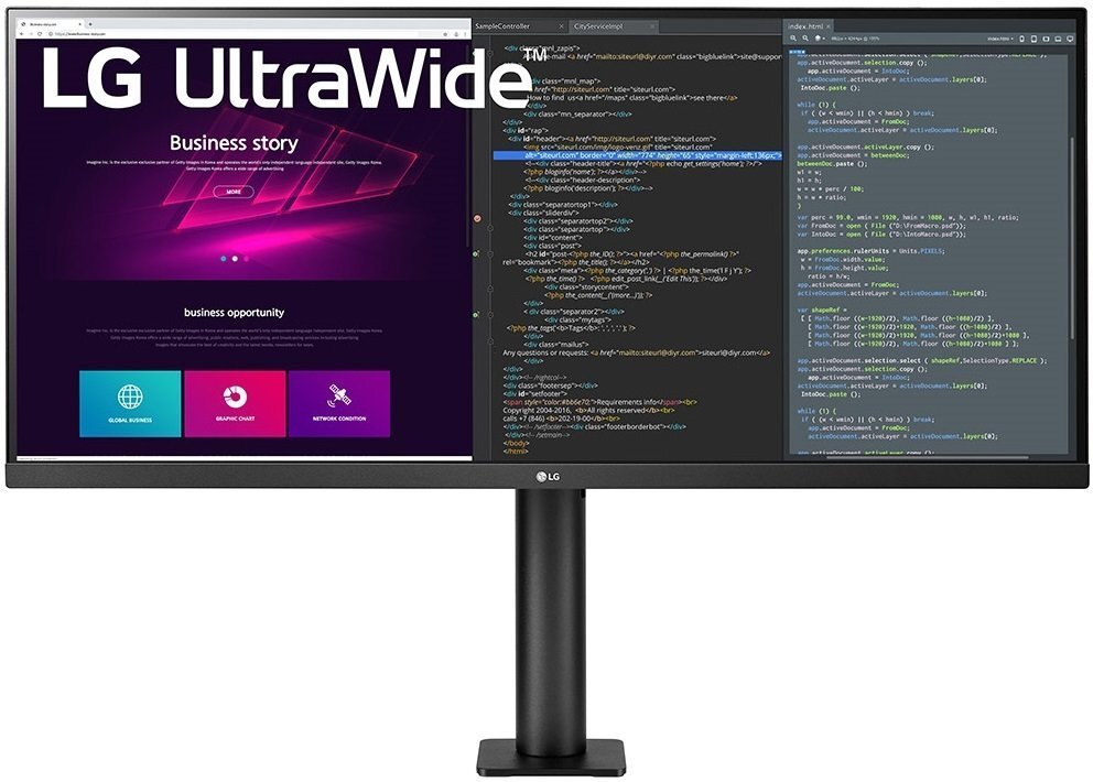

LG UltraWide 34WN780-B, Чёрный
