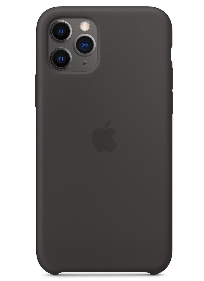 

APPLE для iPhone 11 Pro Silicone Case Black (MWYN2ZM/A), Чёрный