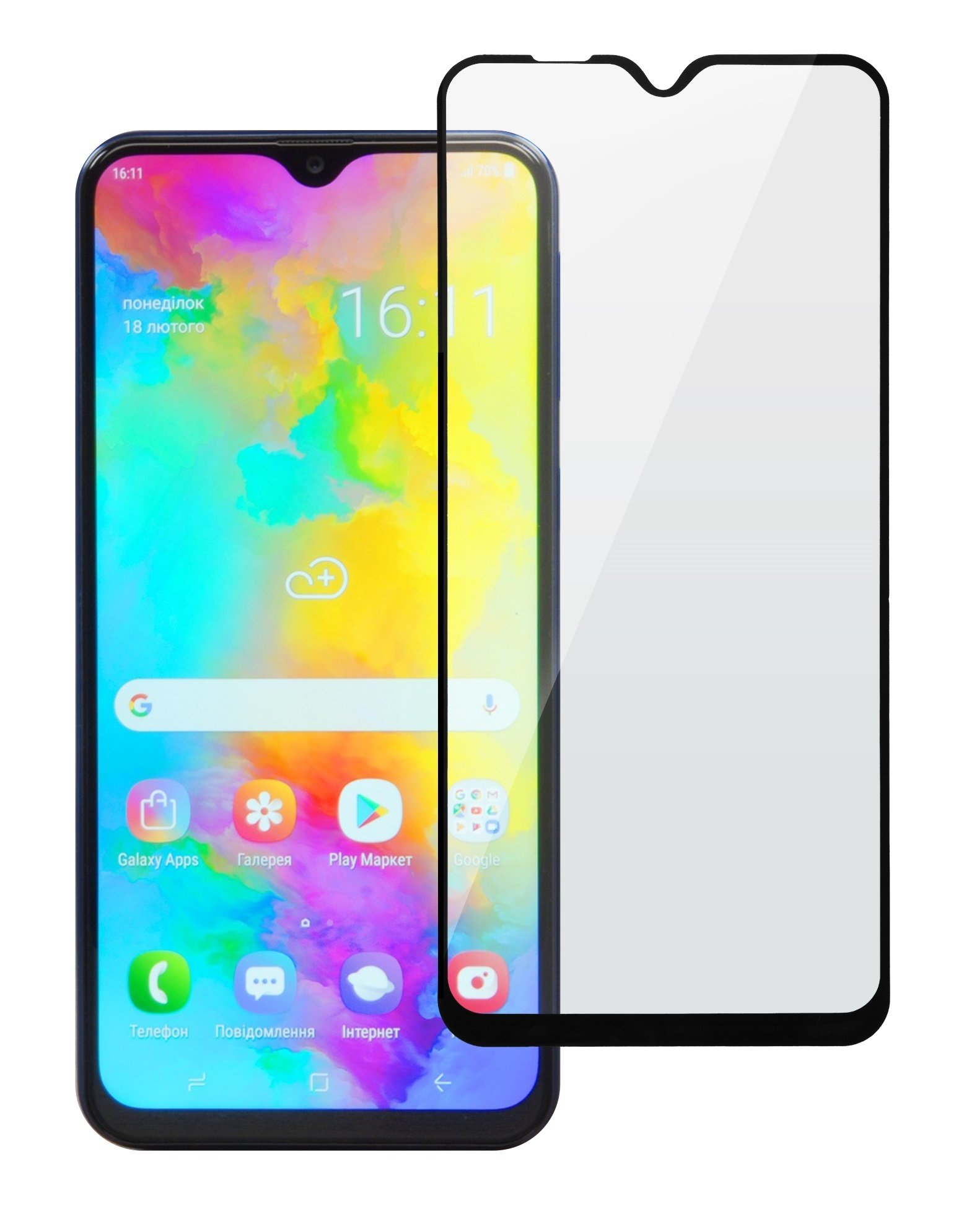 

2E для Galaxy M11 (M115F) 2.5D FCFG Black border (2E-G-M11-SMFCFG-BB), Прозрачный