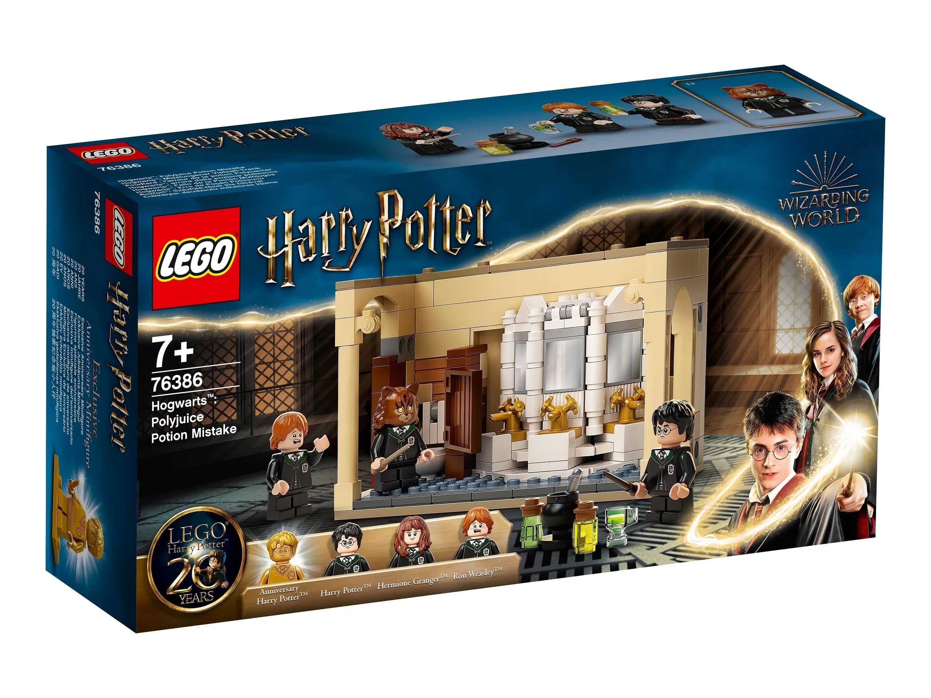 

LEGO Harry Potter Хогвартс: ошибка с оборотным зельем (76386)
