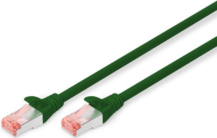 

DIGITUS CAT 6 S-FTP, 3м, AWG 27/7, LSZH, зеленый (DK-1644-030/G)