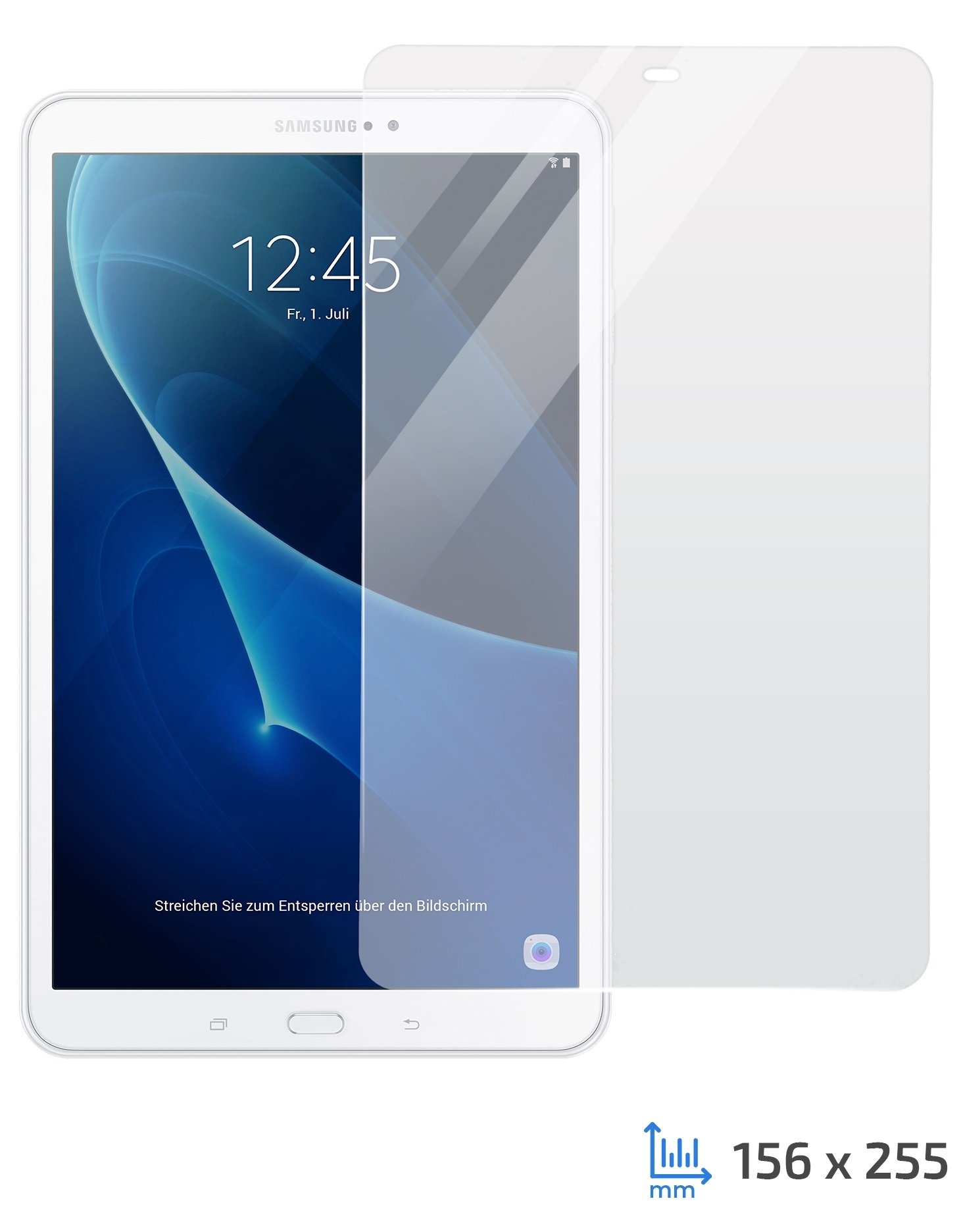 

2Е Samsung Galaxy Tab A 10.5 2.5D clear (2E-TGSG-TABA10.5), Прозрачный