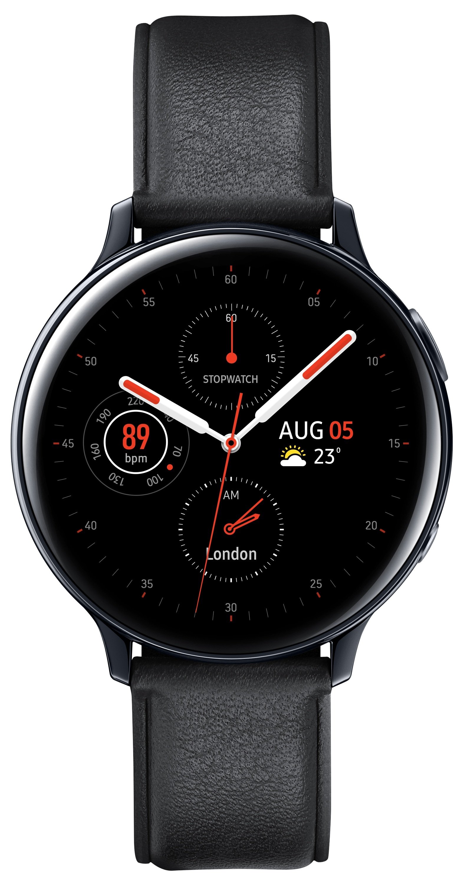 

SAMSUNG Galaxy Watch Active 2 44mm (SM-R820NSKASEK) Stainless steel Black