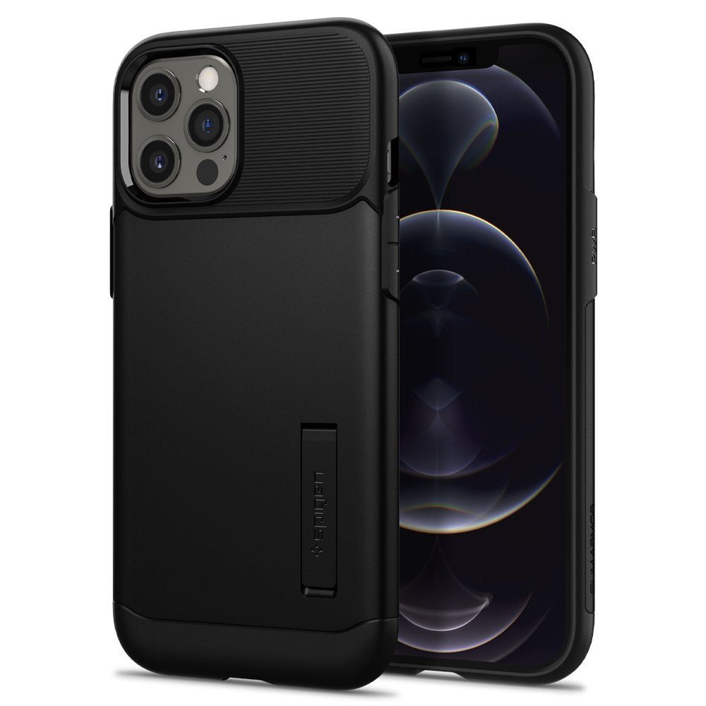 

Spigen для iPhone 12 Pro Max Slim Armor Black (ACS01479)