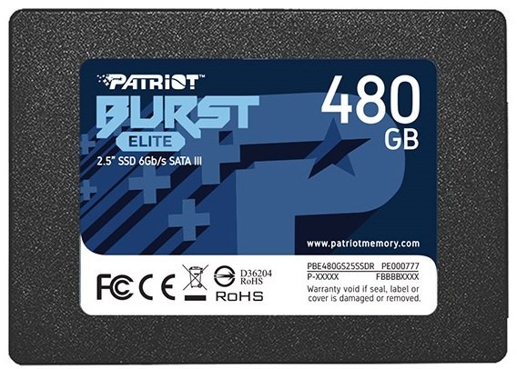 

PATRIOT PBE480GS25SSDR