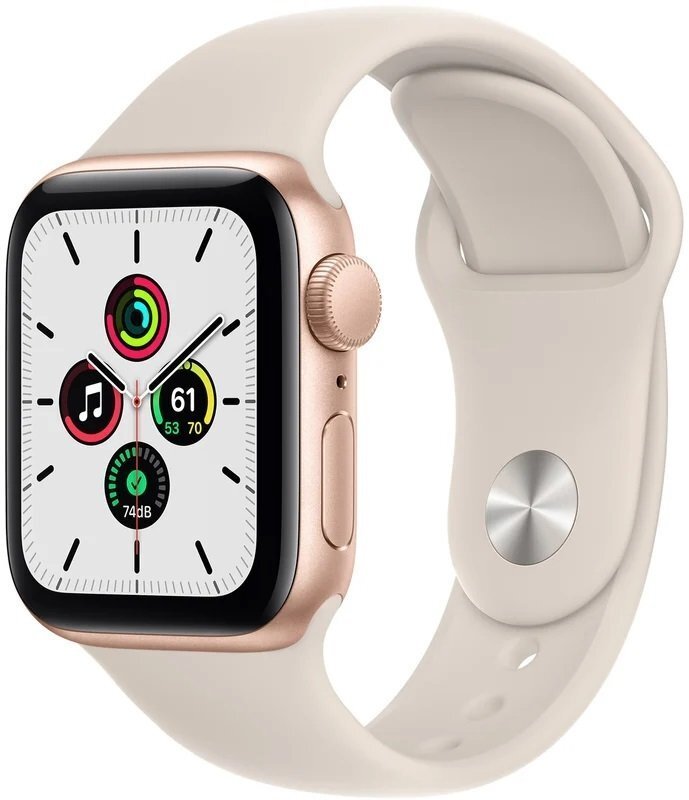 

APPLE Watch SE Gold 44mm Starlight Sport Band (MKQ53UL/A)