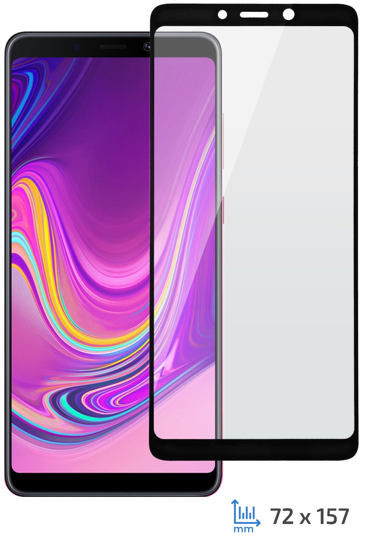 

2E для Galaxy A9 2018 (A920) 2.5D Black border FG (2E-TGSG-GA918-25D-BB