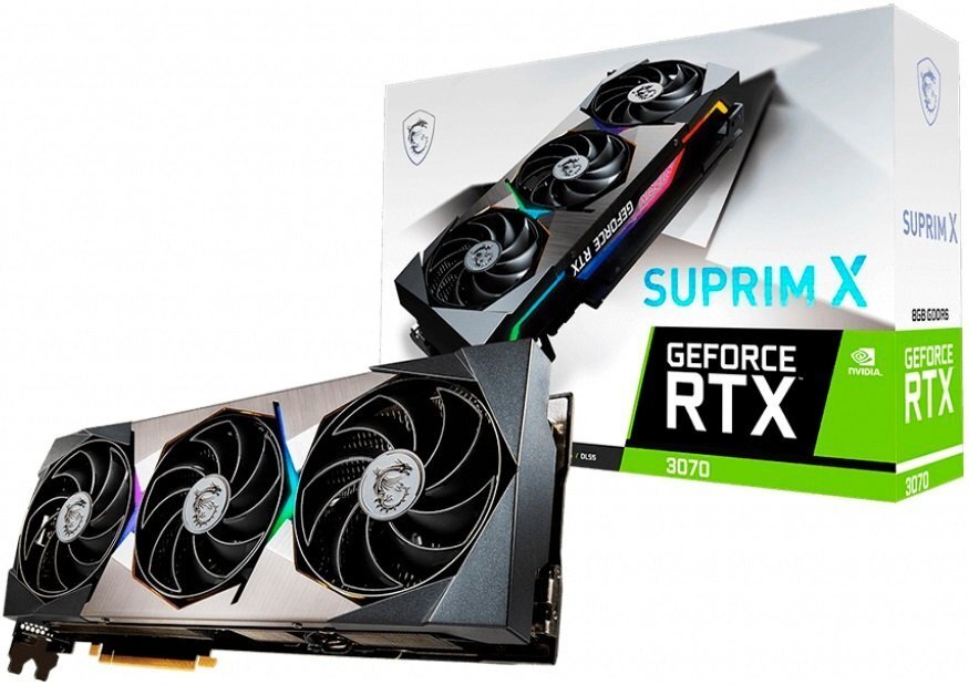 

MSI GeForce RTX3070 8GB GDDR6 SUPRIM X (RTX_3070_SUPRIM_X_8G)