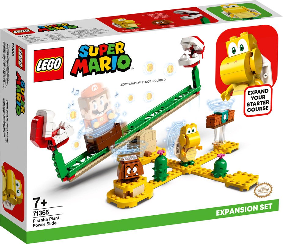 

LEGO Super Mario Мощная атака Растения-пираньи. Дополнительный набор (71365)