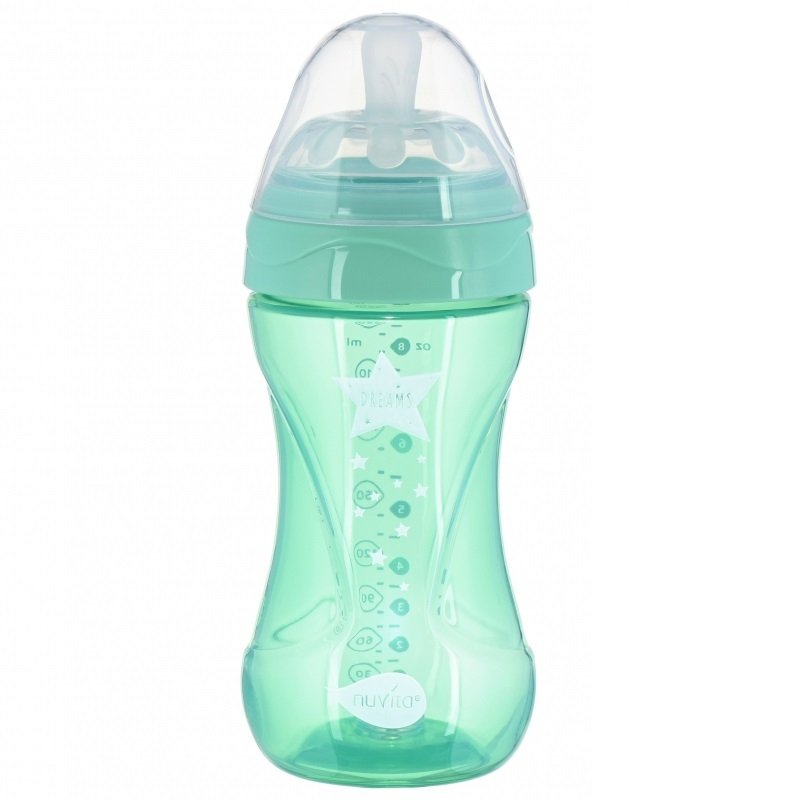 

NUVITA NV6032 Mimic Cool 250мл 3м+ Антиколиковая, зеленая (NV6032GREEN)